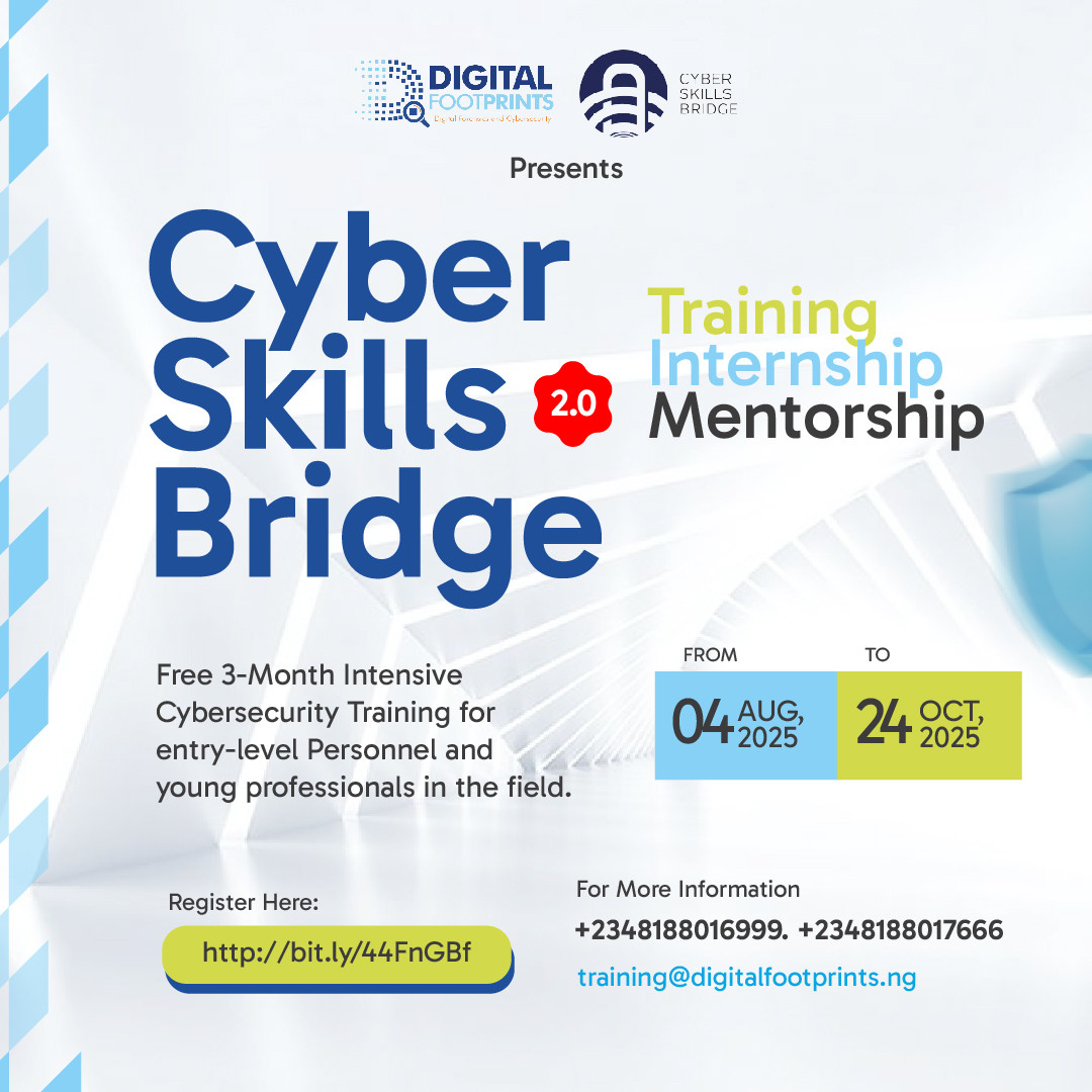 Cyber Skills Bridge 2.0 IS HERE: APPLY NOW!