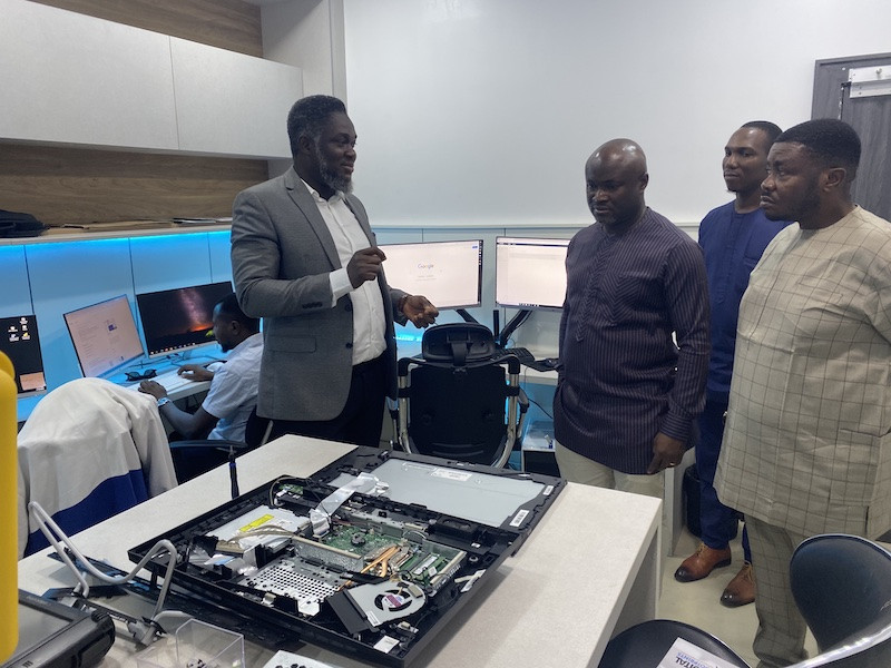 AFRICAN LEADERSHIP MAGAZINE VISITS DIGITAL FOOTPRINTS NIGERIA